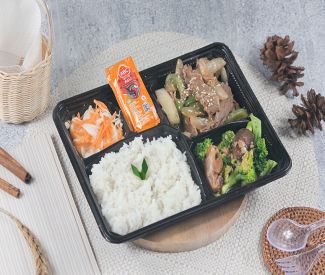 Nasi Bento Beef Yakiniku