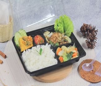 Nasi Bento Ayam Oriental